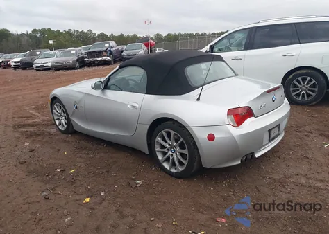 2007 BMW Z4 3.0I z USA, uszkodzony, nr VIN 4USBU33507LW72469